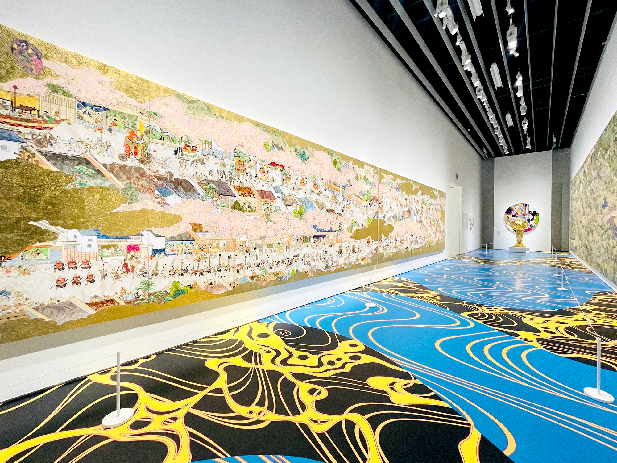 村上隆版 祇園祭礼図》など16点もの新作を追加展示🌸🌸 村上隆の大規模