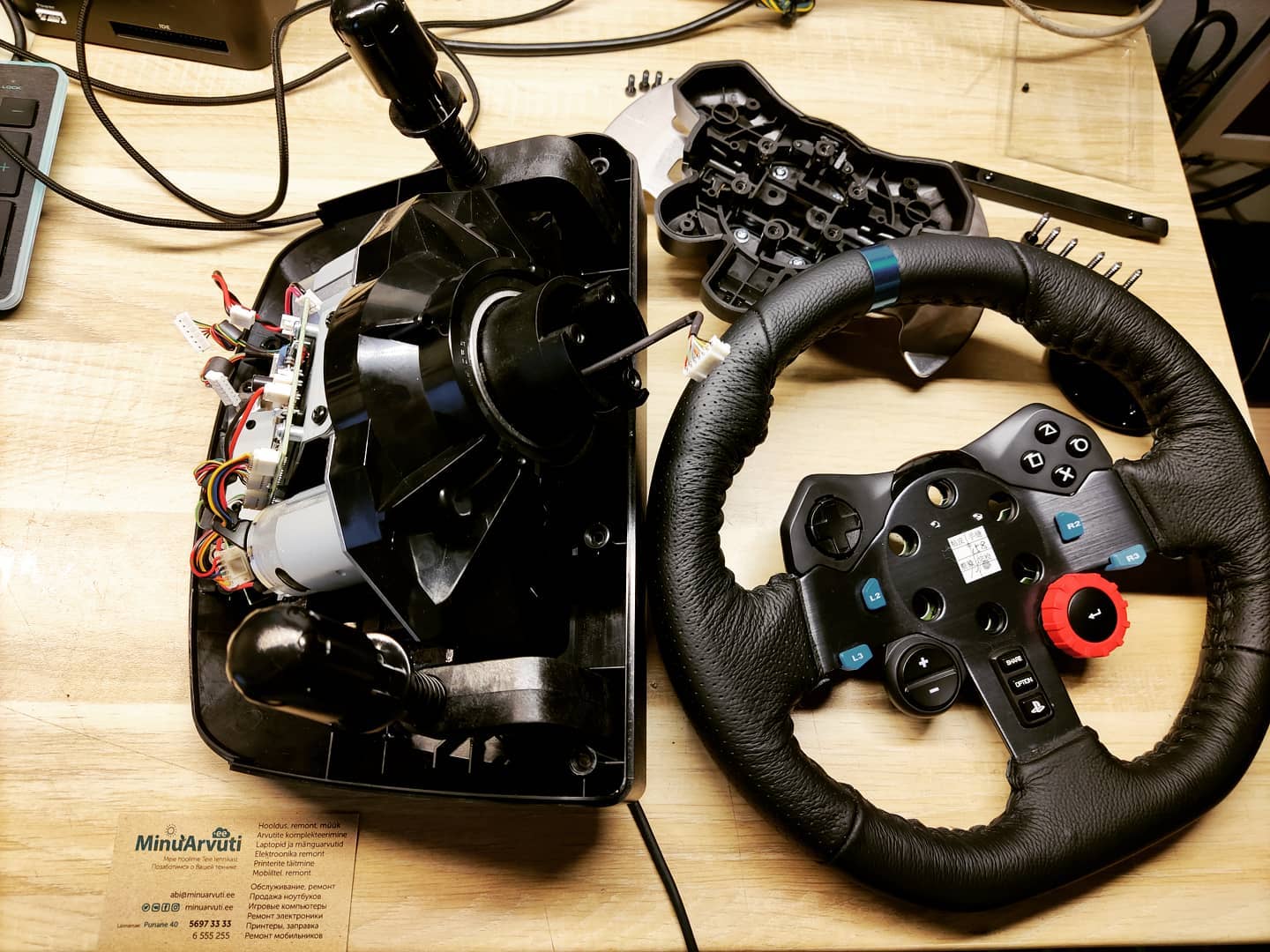 MinuArvuti.ee - Logitech g29 disassembly 🔧 #workprocess | Facebook