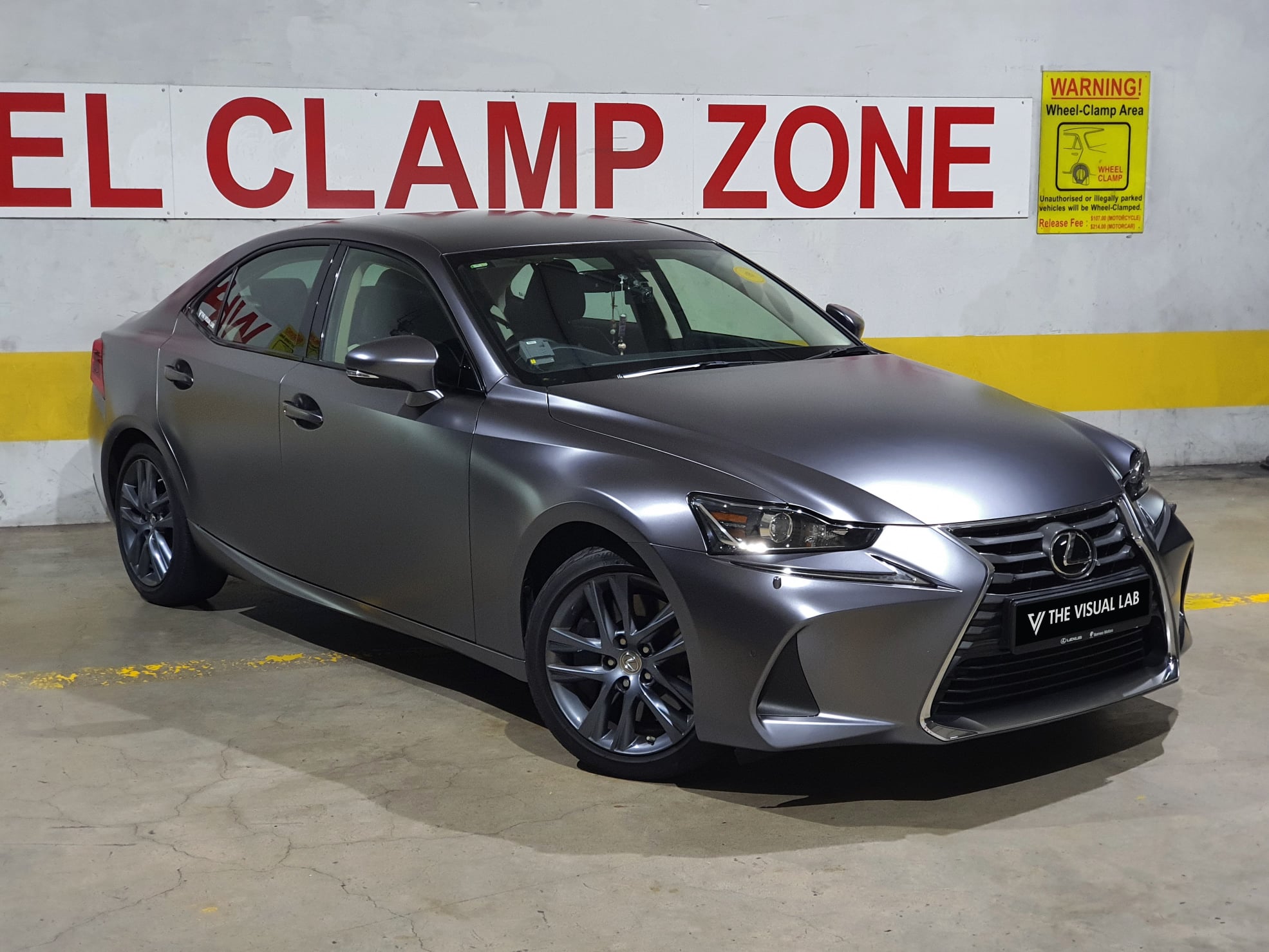 The Visual - Lexus IS ★ Matte Metallic Graphite Grey Darren - https ...