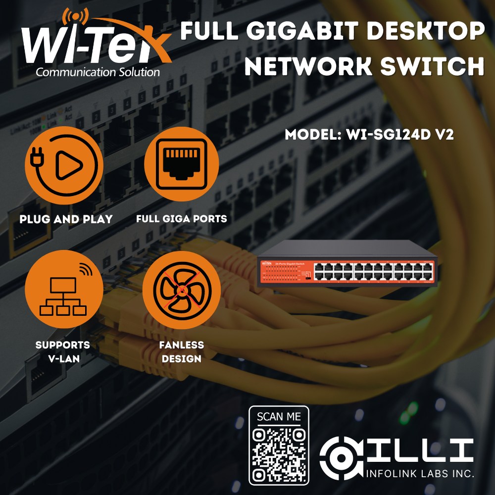 InfoLink - Innovating the Future of Security Model: WI-SG124D V2: Wi ...