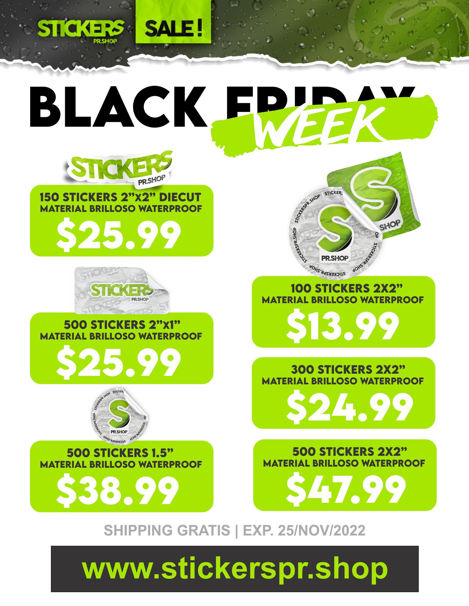 Stickers PR