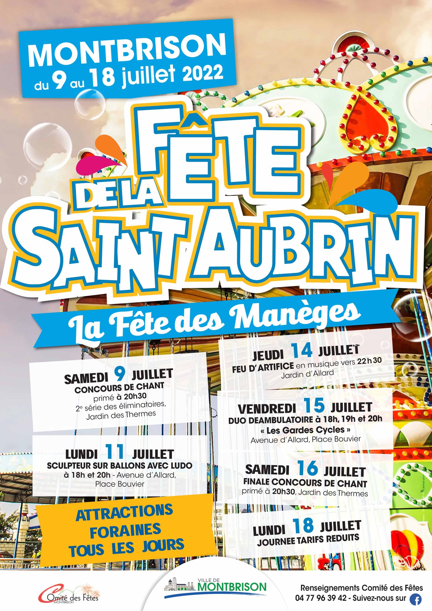 Fete De La Saint Aubrin Montbrison 2022