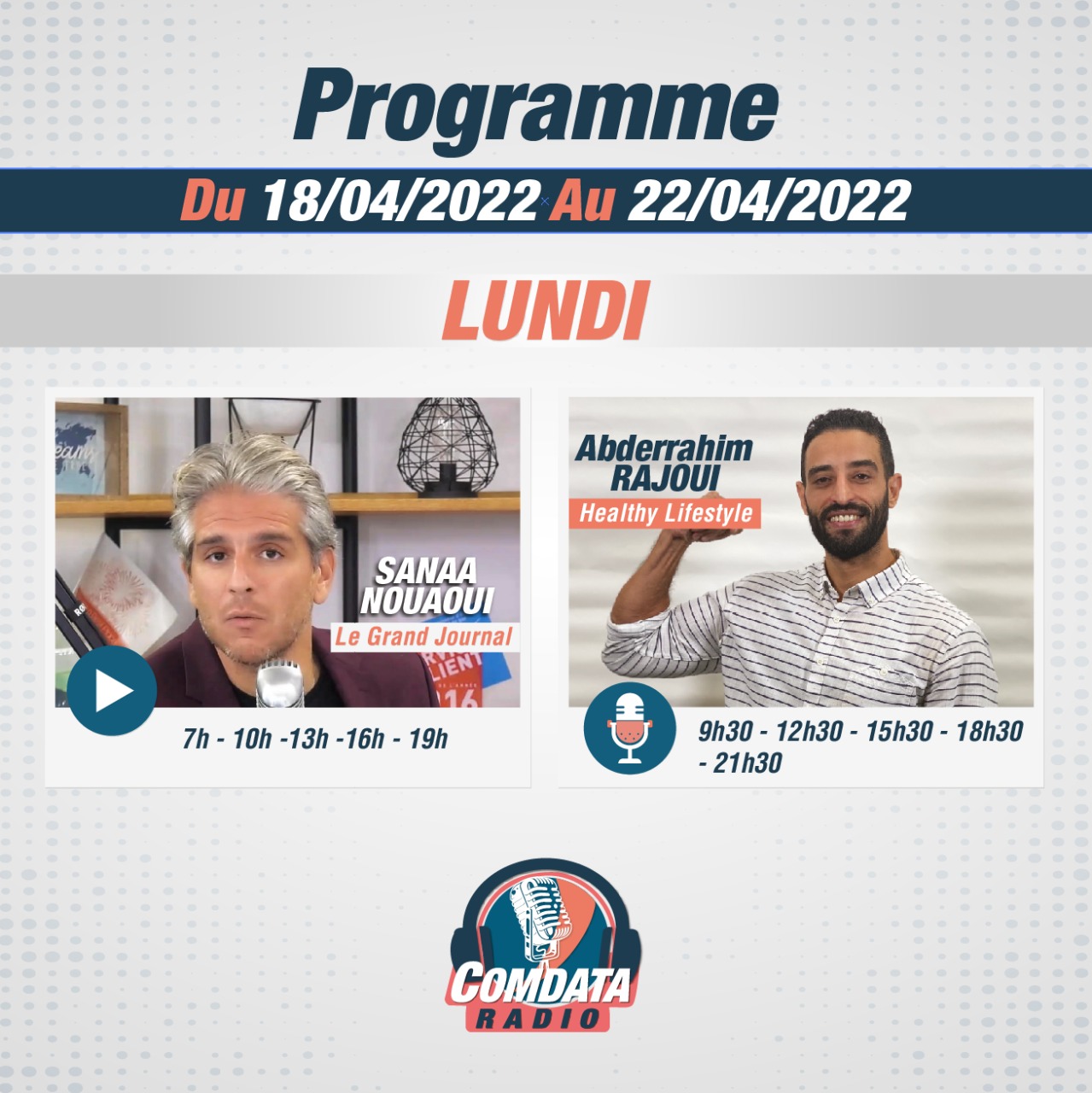 🎙 Votre programme Comdata Radio de... - Comdata Group Maroc | Facebook