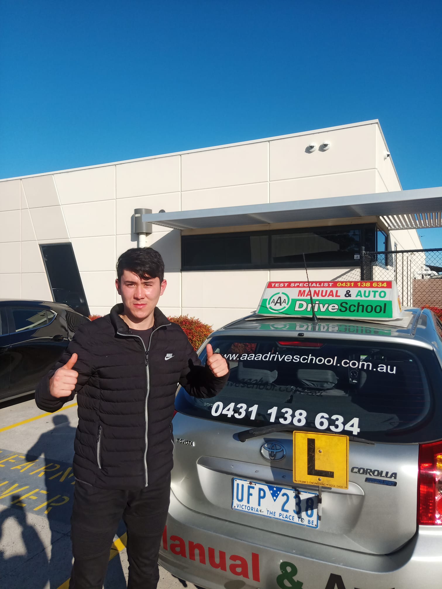 Congratulations to Ismail first attempt... - AAA Drive School | Facebook