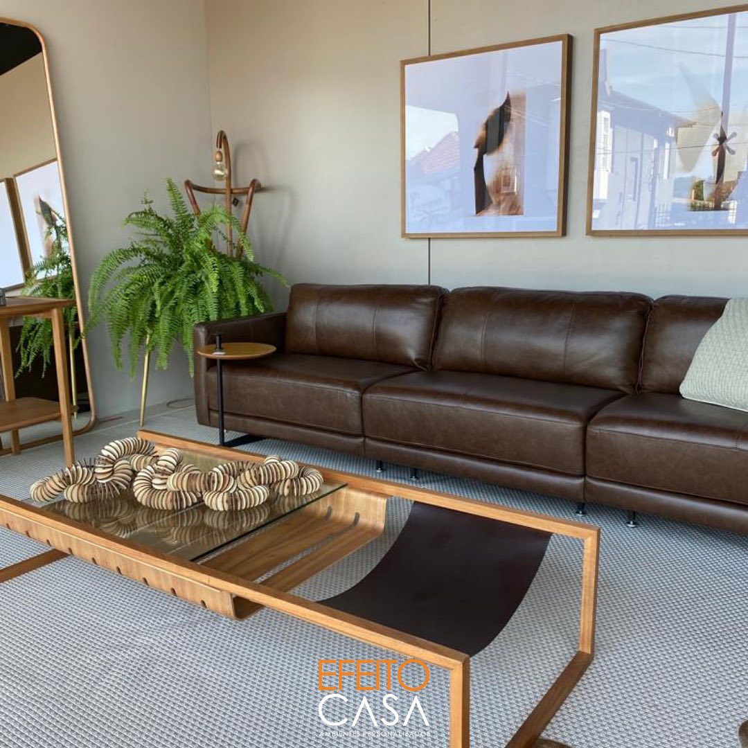 Casa - A harmonia entre o estofado de linhas contemporâneas e as ...