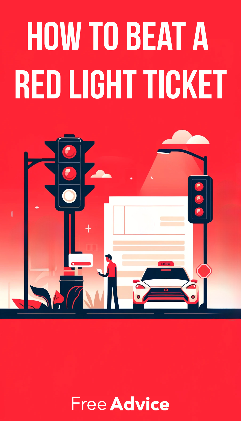 FreeAdvice - 🚦 Do you know how to beat a red light ticket?... | Facebook