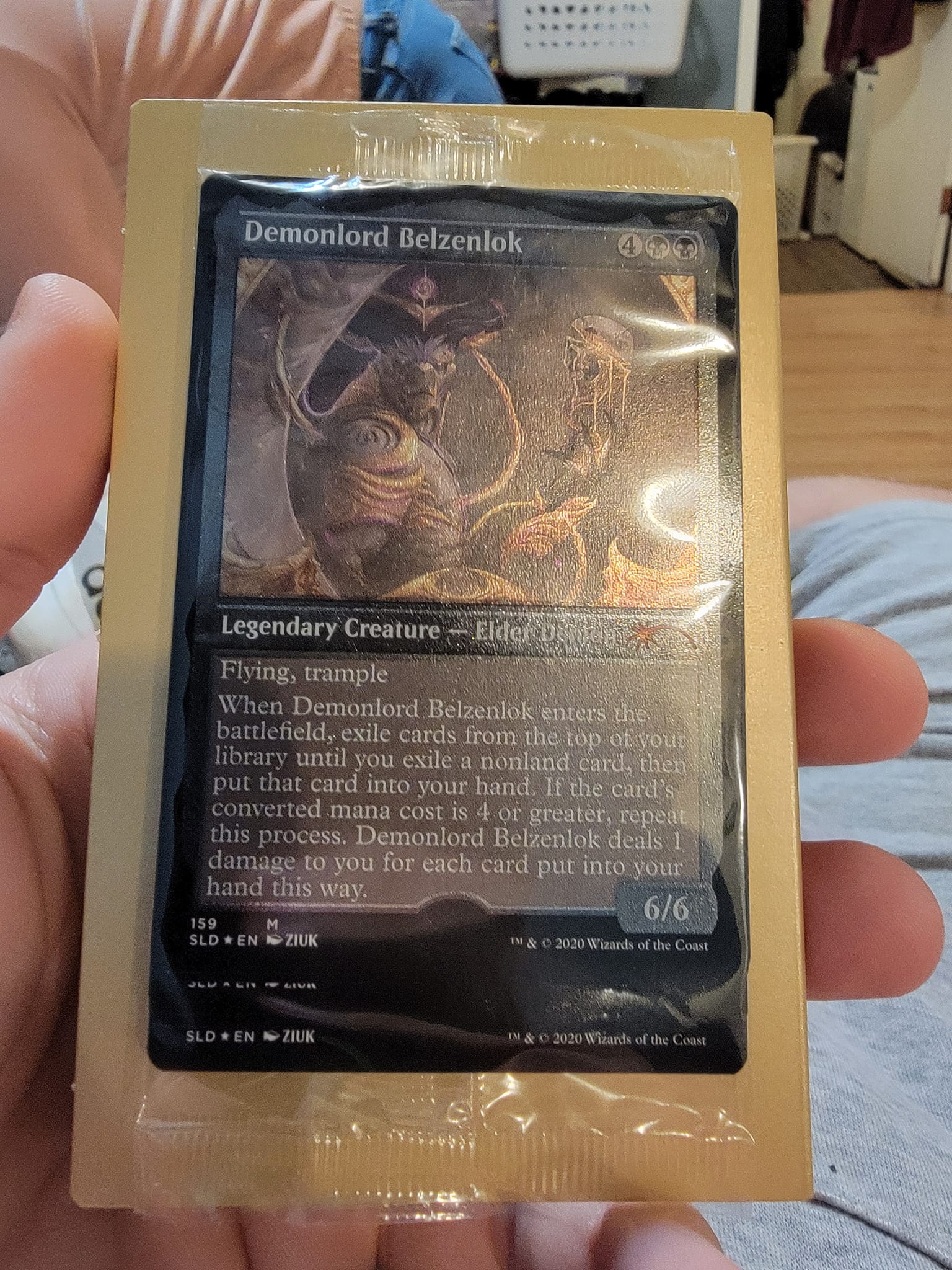 Anyone else read the fine print secret lair missing the foil stamps?