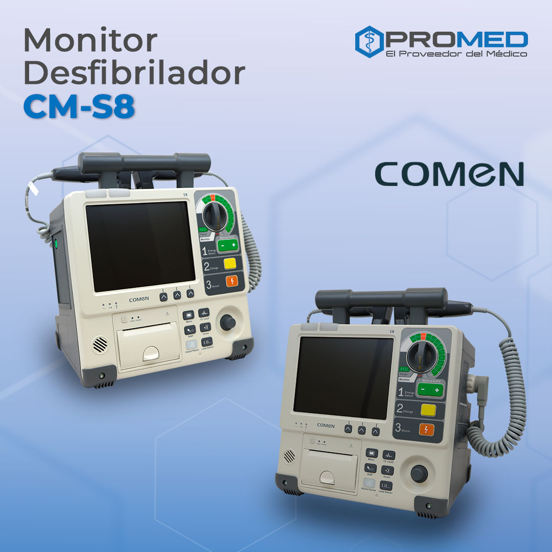 Promed - 💥Monitor Desfibrilador CM-S8💥 Para adultos y...