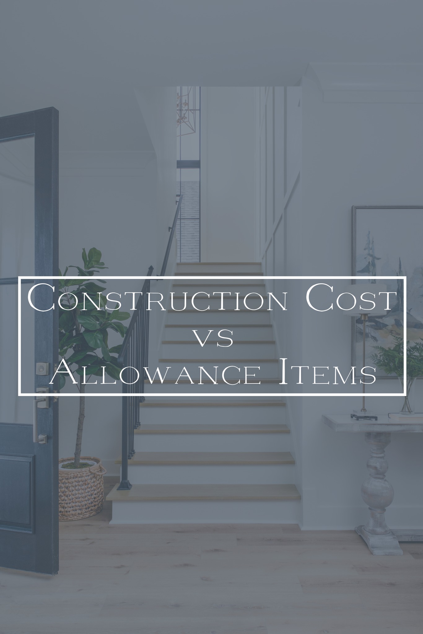 Provence - What are the differences between Construction Cost vs ...