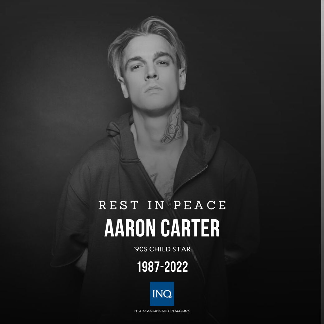 CDN Digital - REST IN PEACE Aaron Carter, the... | Facebook