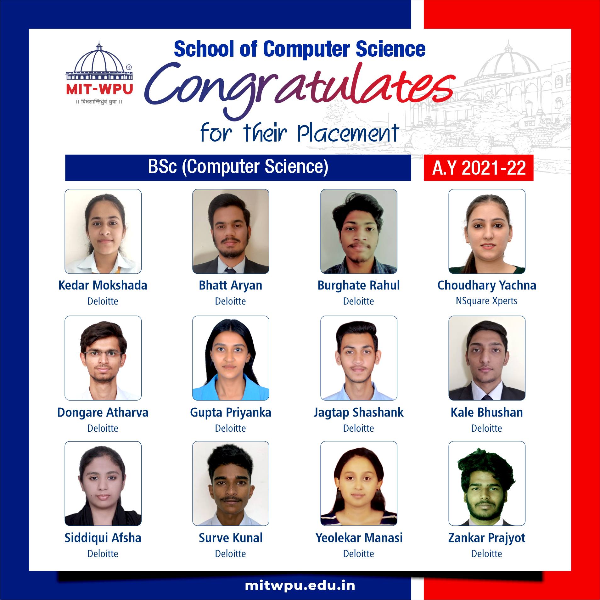 Glad to Announce that 12... - School of Computer Science