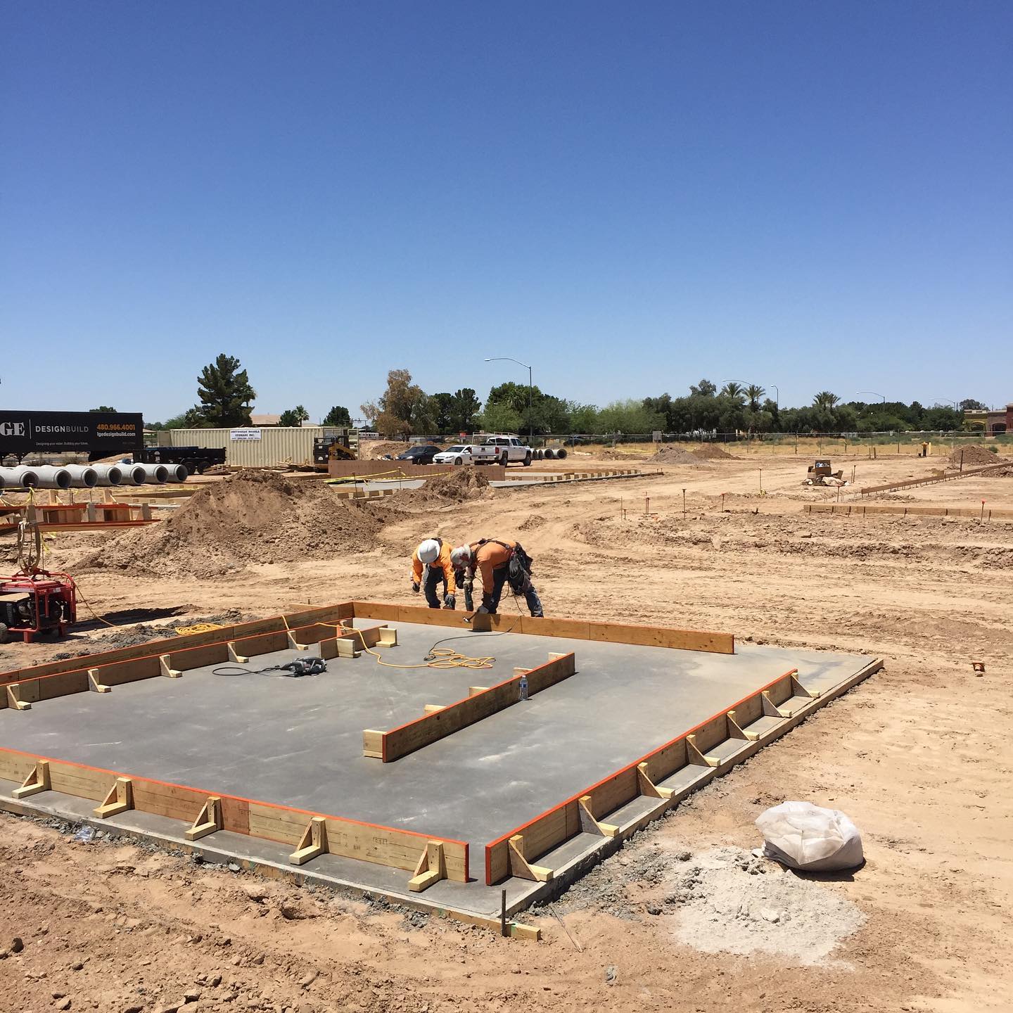 Waste slabs are poured... - Procon Professional Concrete LLC | Facebook