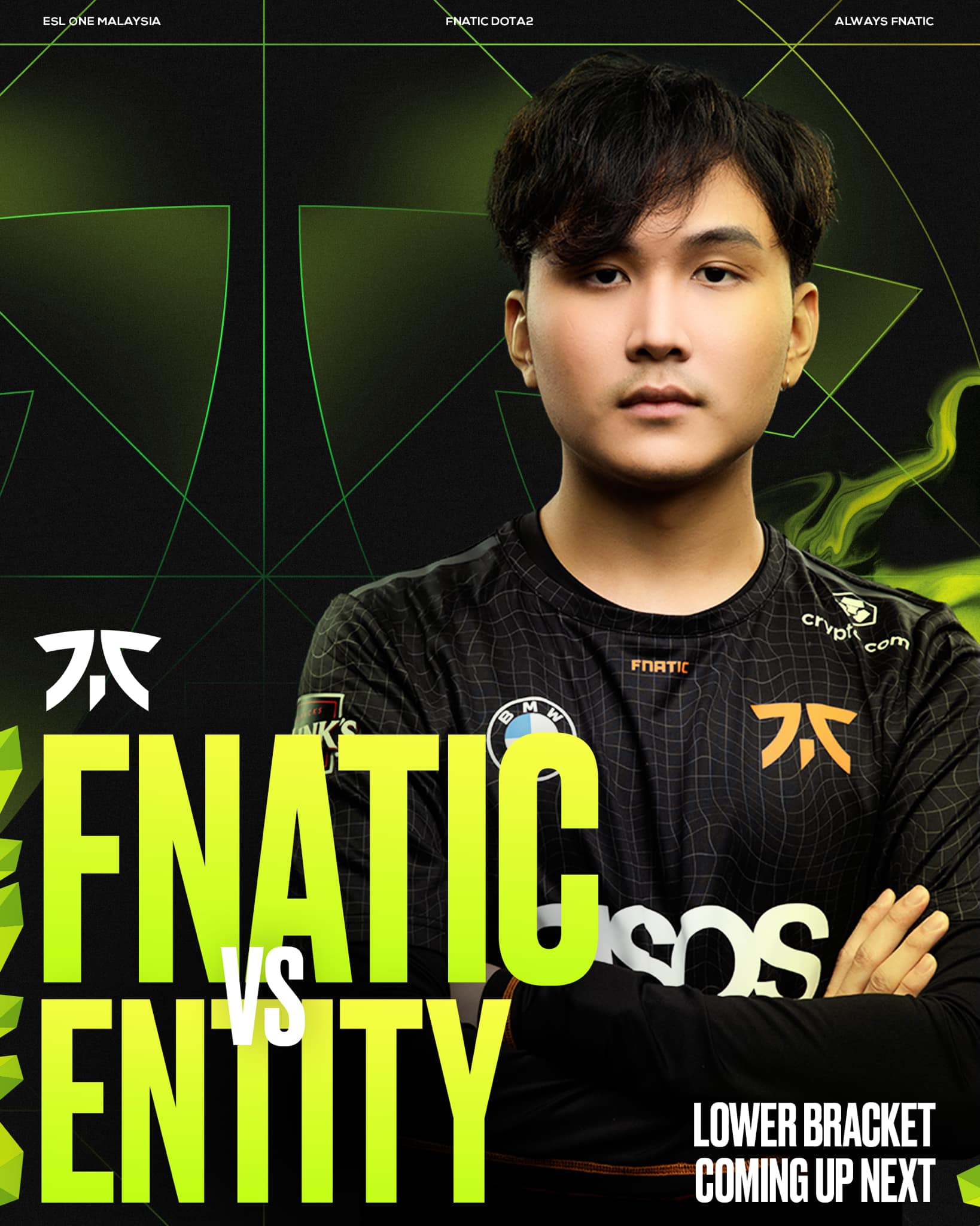 Fnatic Dota - The lower bracket grind starts here! Gonna...