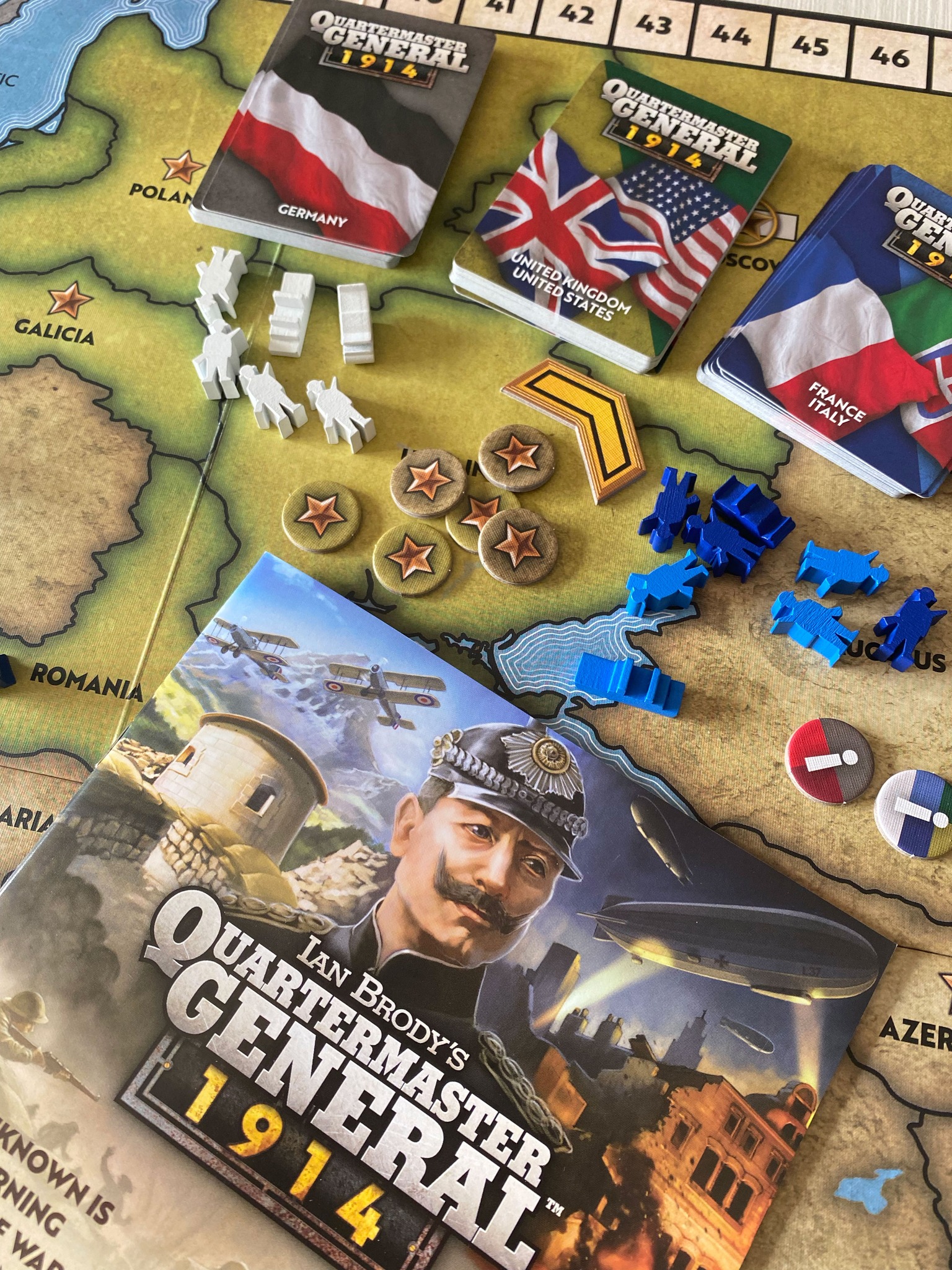 Now on its way from factory to our warehouse, QUARTERMASTER 