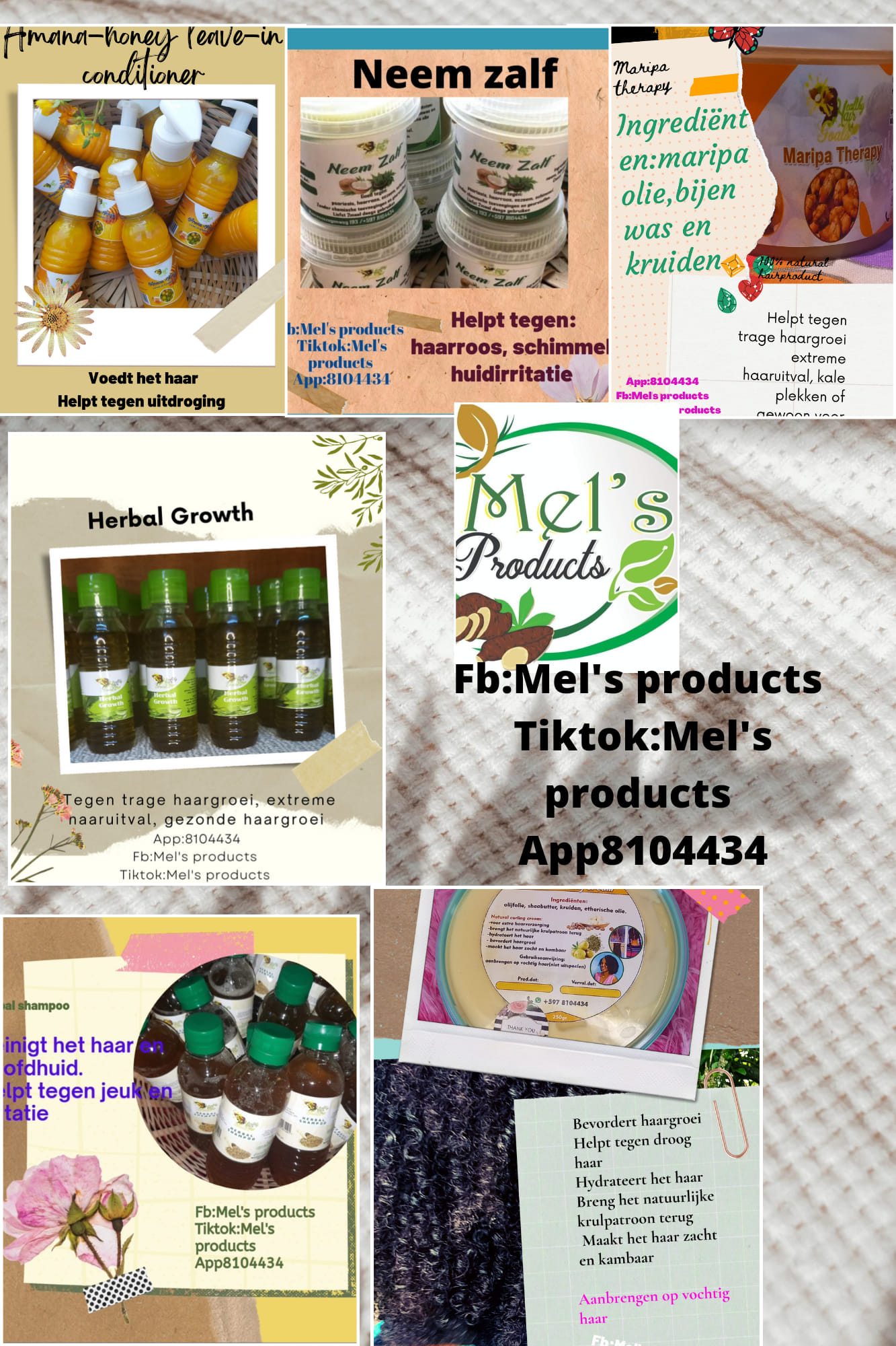 Mel's products