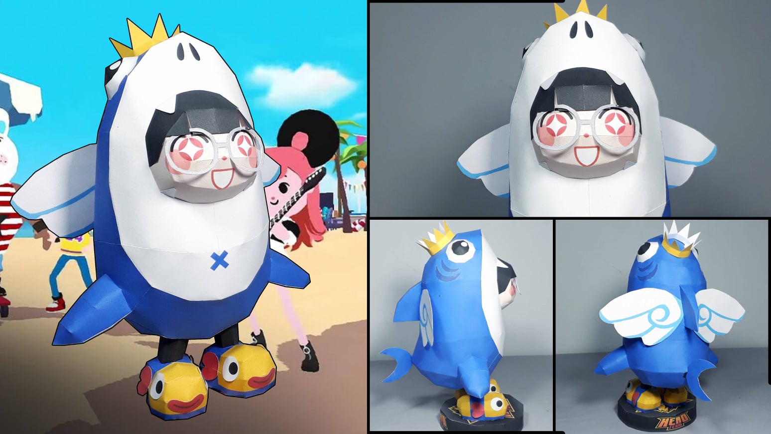 Paper Monster - Model : SAMMY - Play together - Hero Team...