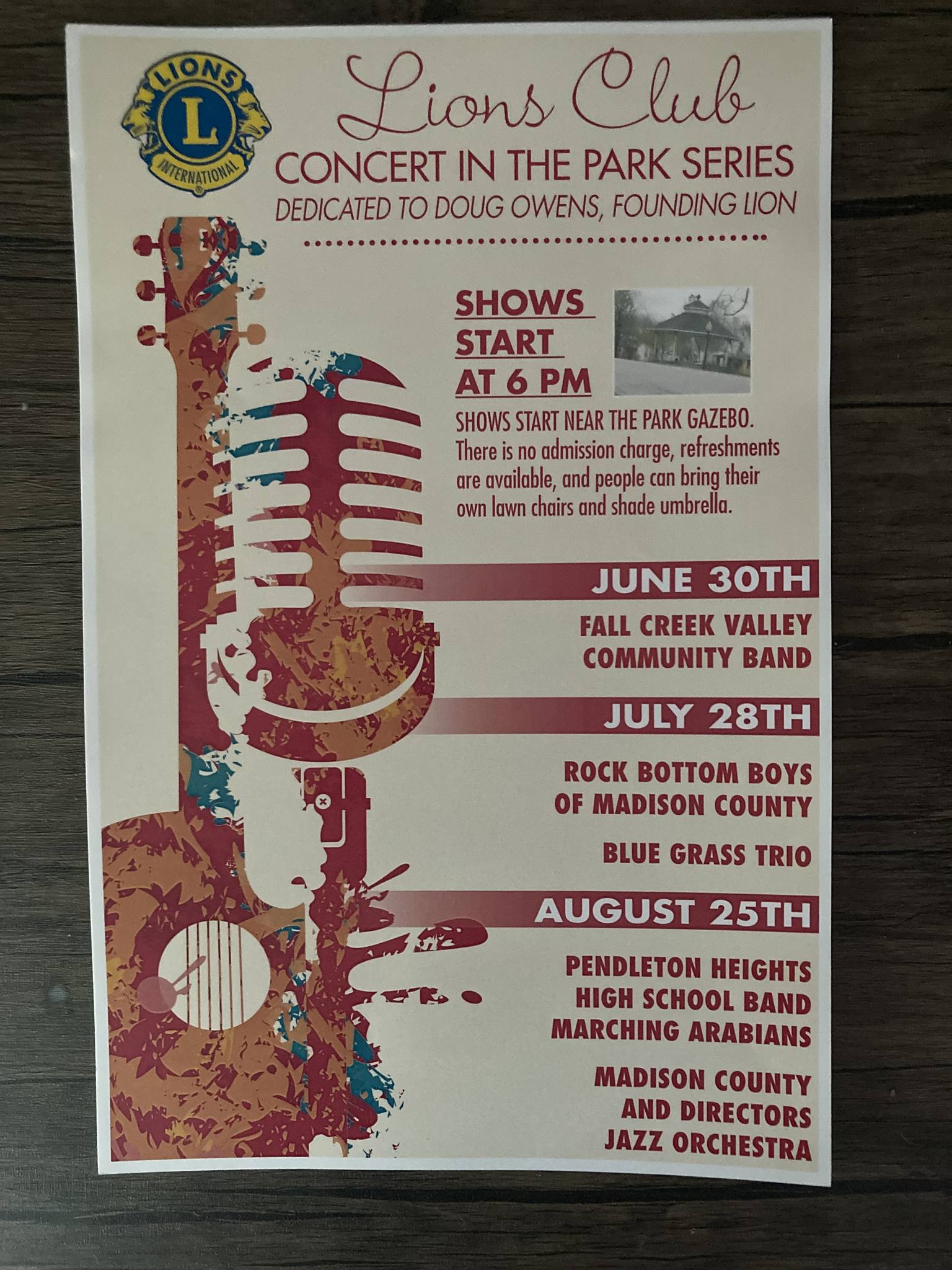 The Pendleton Lions Club... - Pendleton Lions Club- Indiana