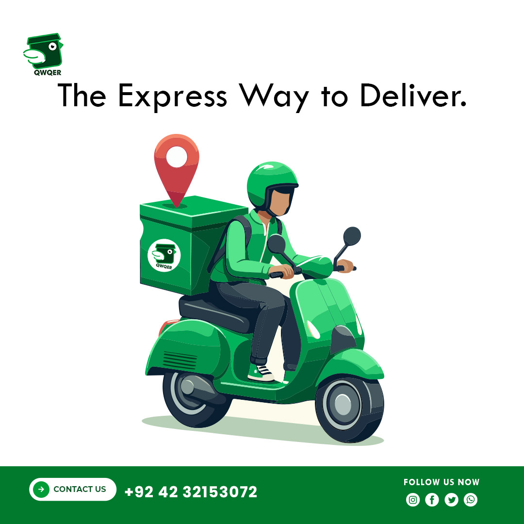 QWQER Pakistan - 🚚 The Express Way to Deliver Parcels on... | Facebook