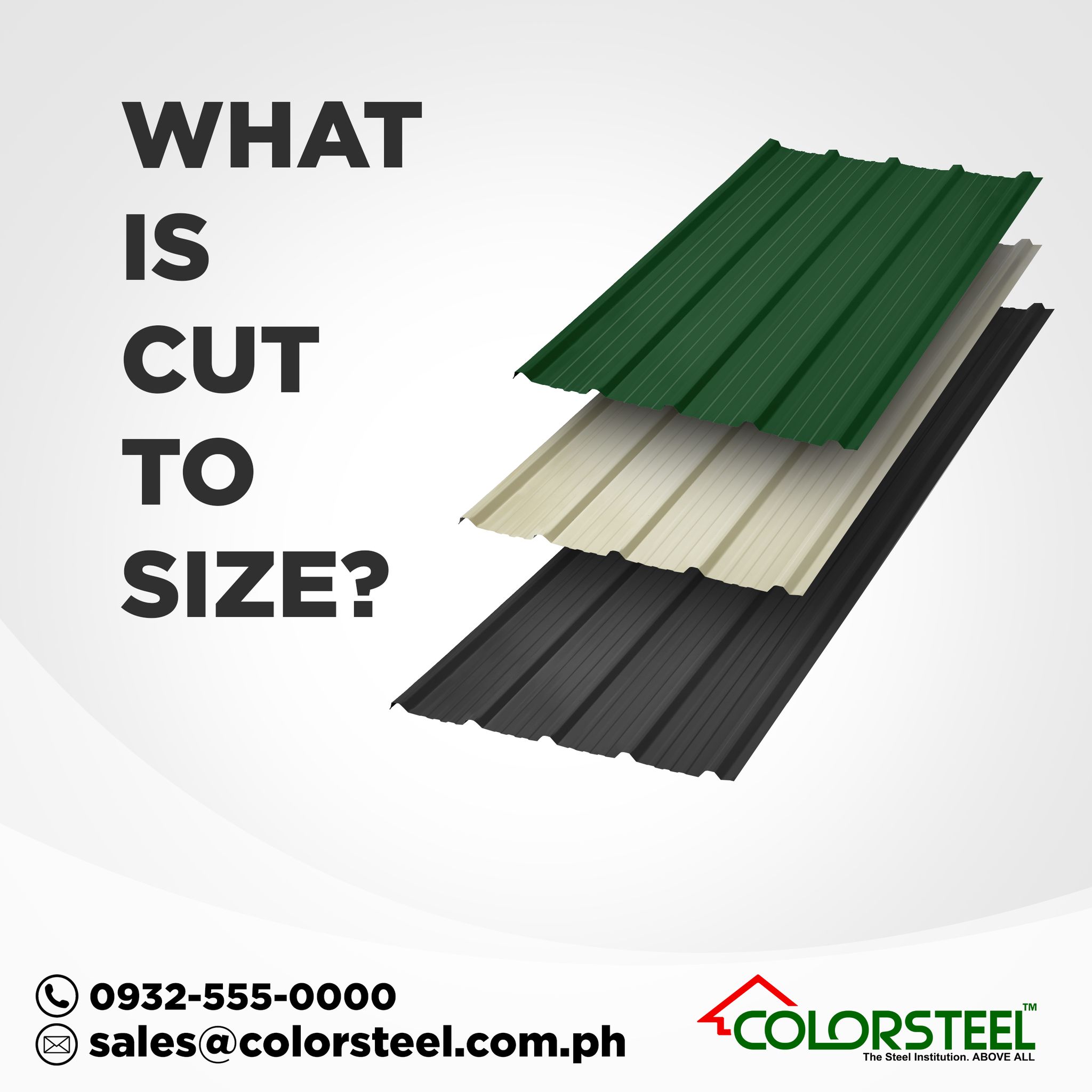 Colorsteel - All our products are made cut-to-size It is customized to ...
