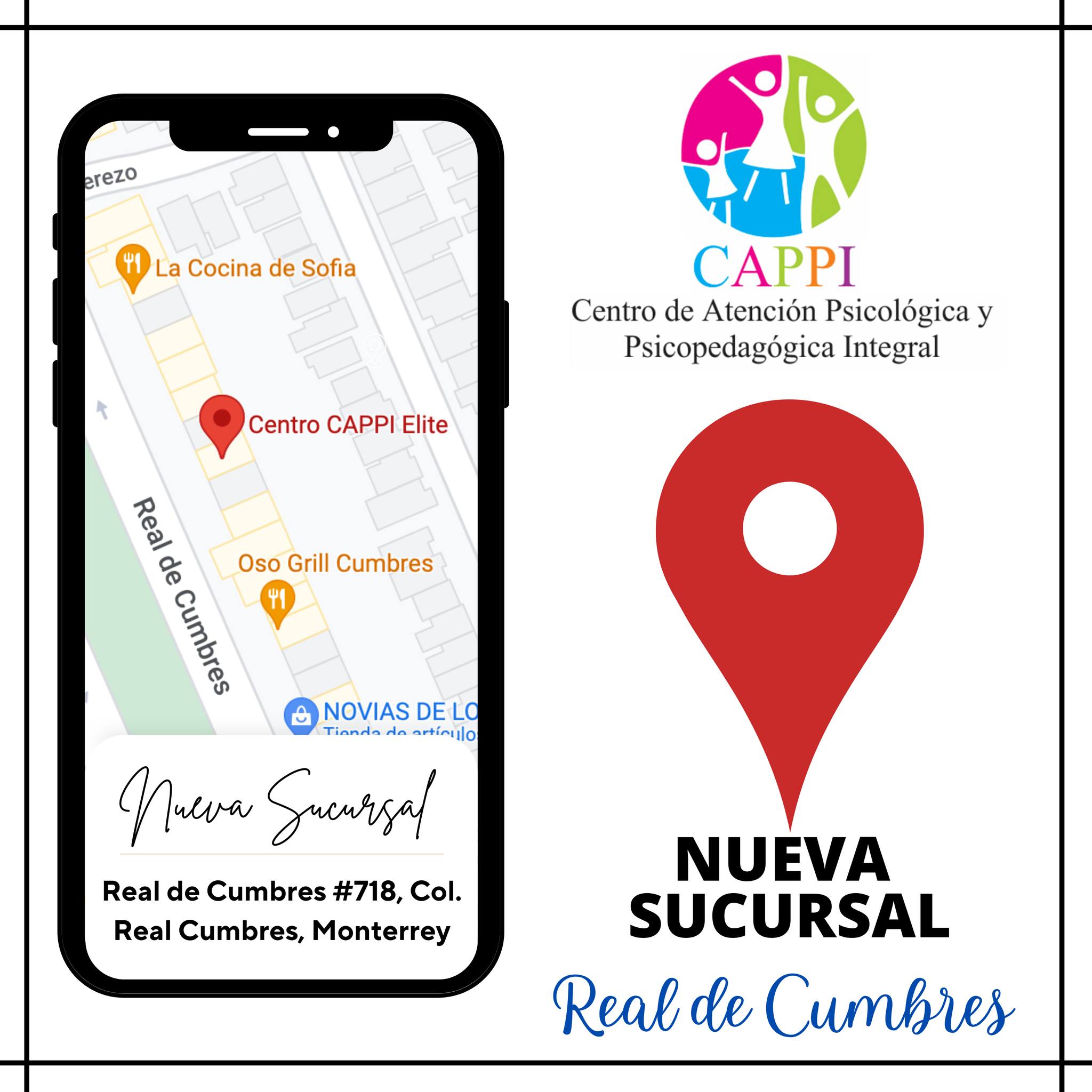 Centro CAPPI - ¿Sabías qué...? ¡Ahora estamos MÁS CERCA...