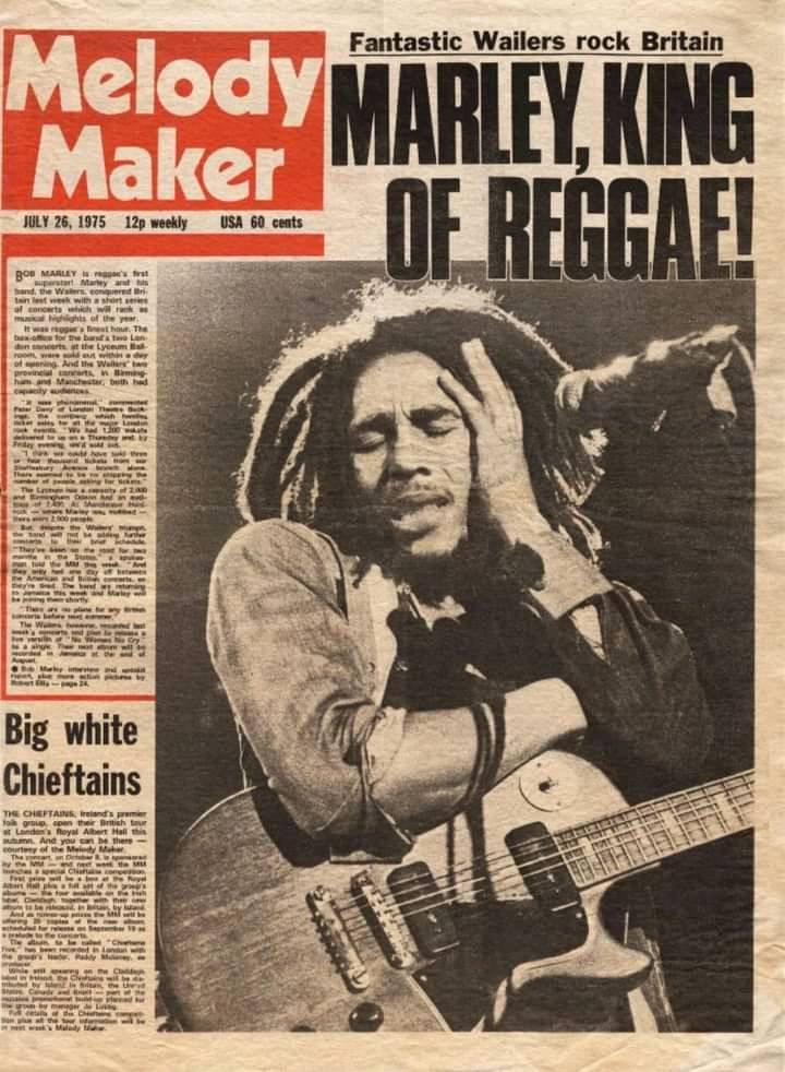 July 17th: Bob Marley Lights Up London Reggae crossed decisively