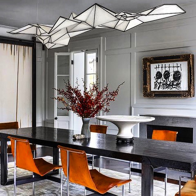 MC2 - ORIGAMI LIGHT DIFFUSER For a dining room in Washington, D.C ...