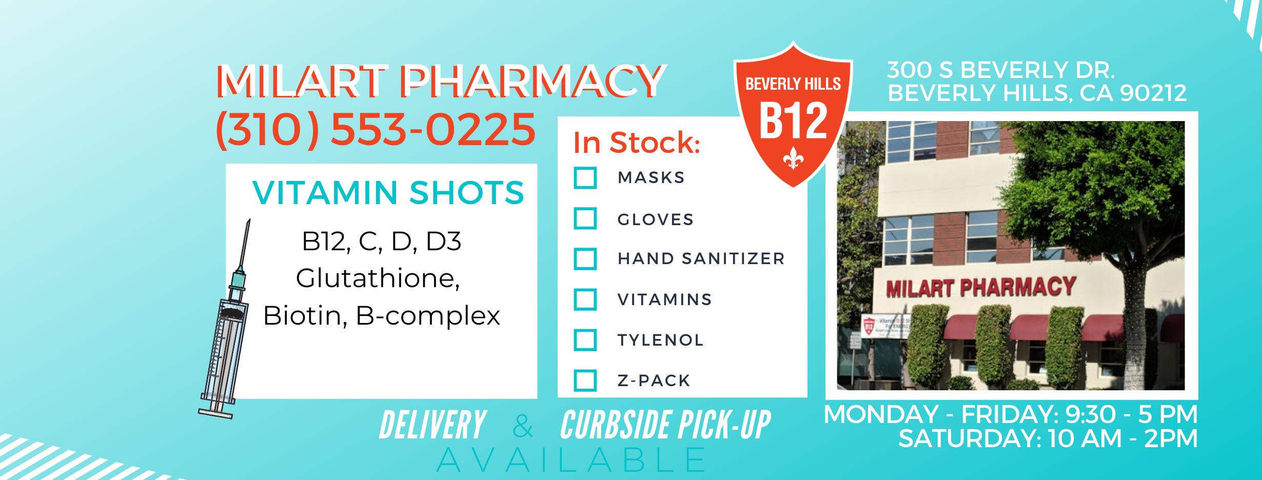 buy glutathione in beverly hills Milart Pharmacy sunscreen tone up effect