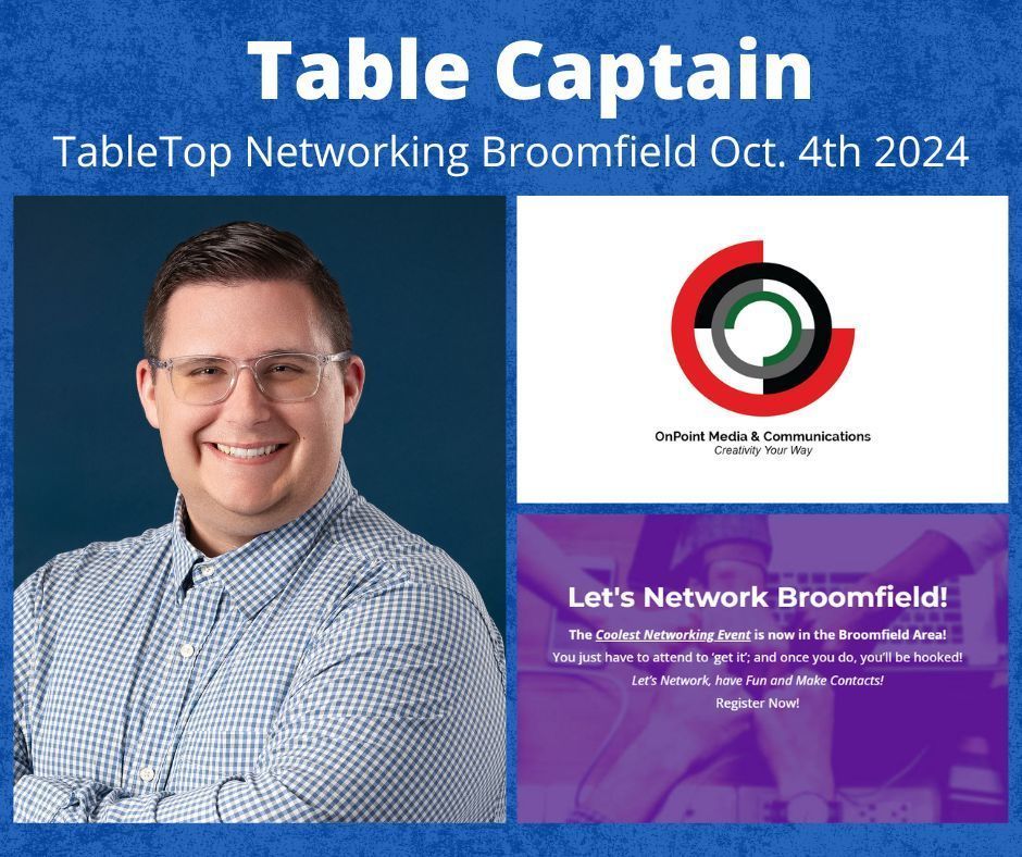 Broomfield - Say hi to Daniel Rousseau of OnPoint Media ...