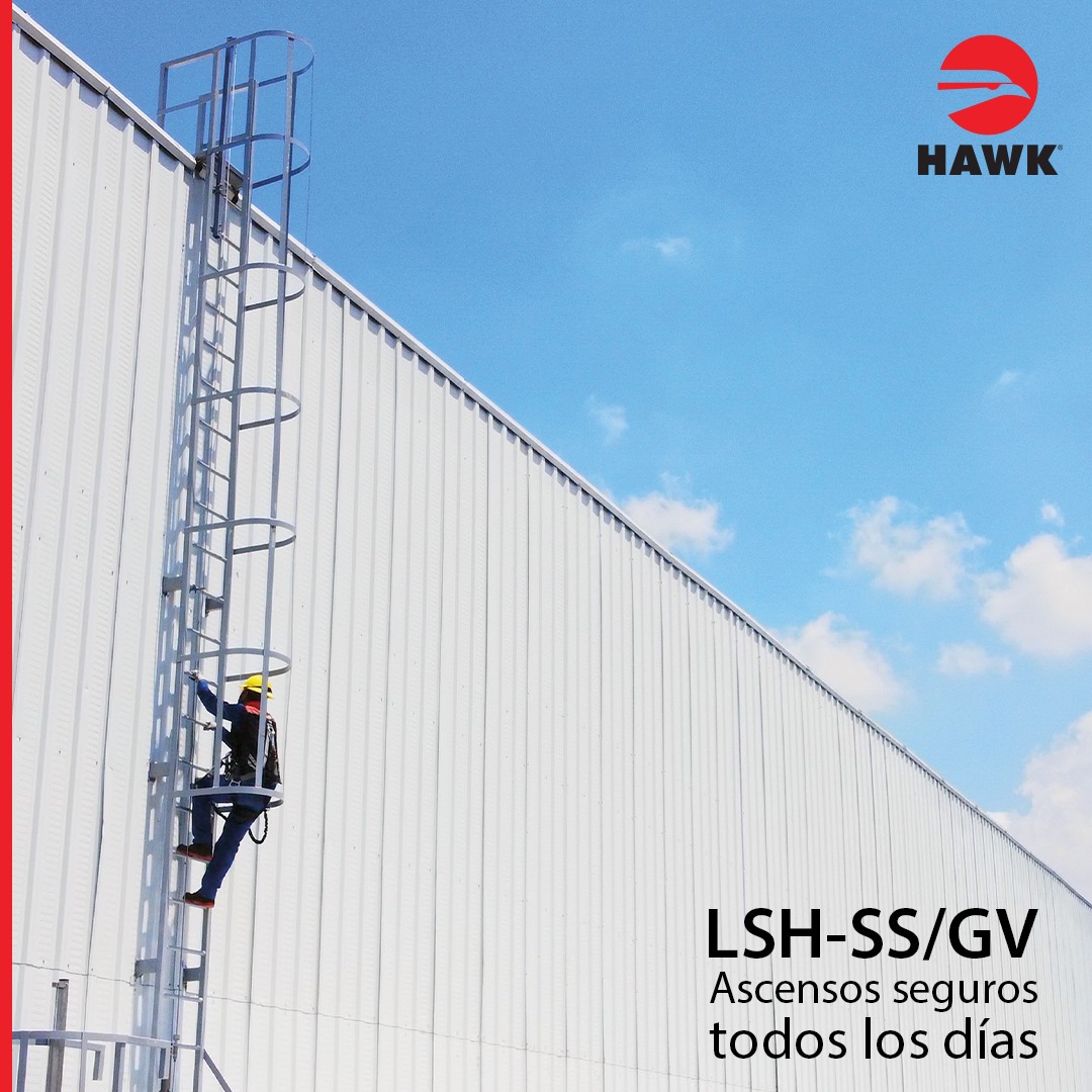Nuestra línea de vida vertical es... - HAWK Fall Protection