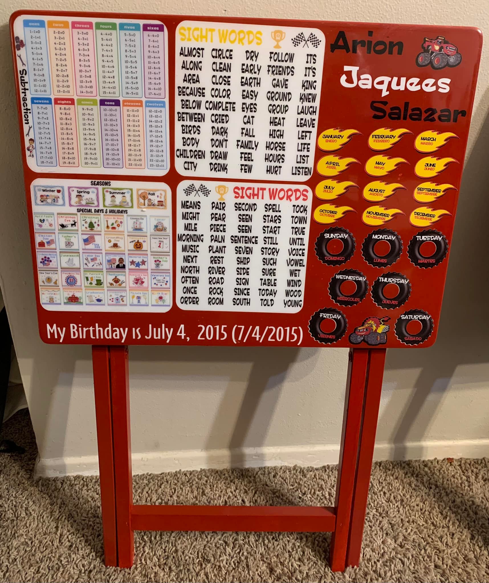 New sets of Learning Trays!... - Desks. Tables. Trays & More