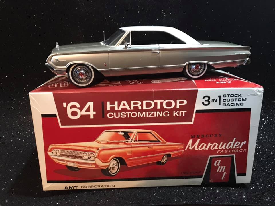 Miniature Voiture Mercury Marauder 1964 Rouge 1/43 - Road Signature, Métal, Occasion