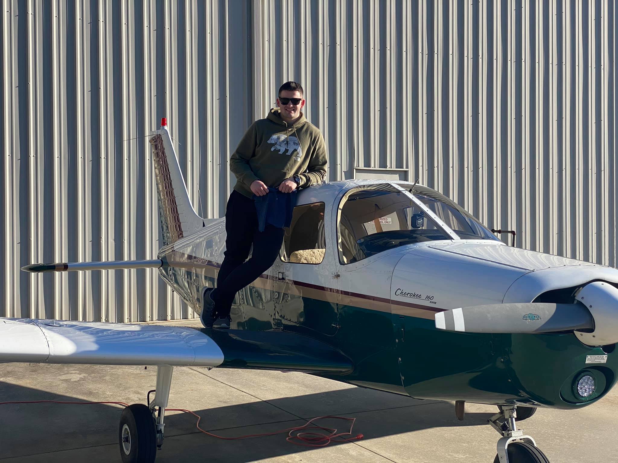 Congratulations to Alex on his first solo! - Sorenson Aviation