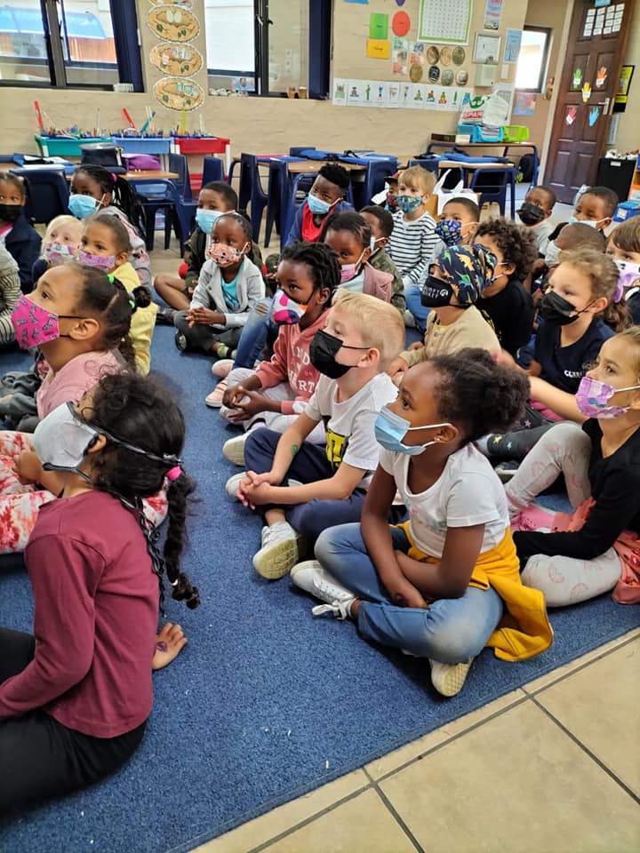 Curro Westbrook - Grade R swop day The Grade R's enjoyed...