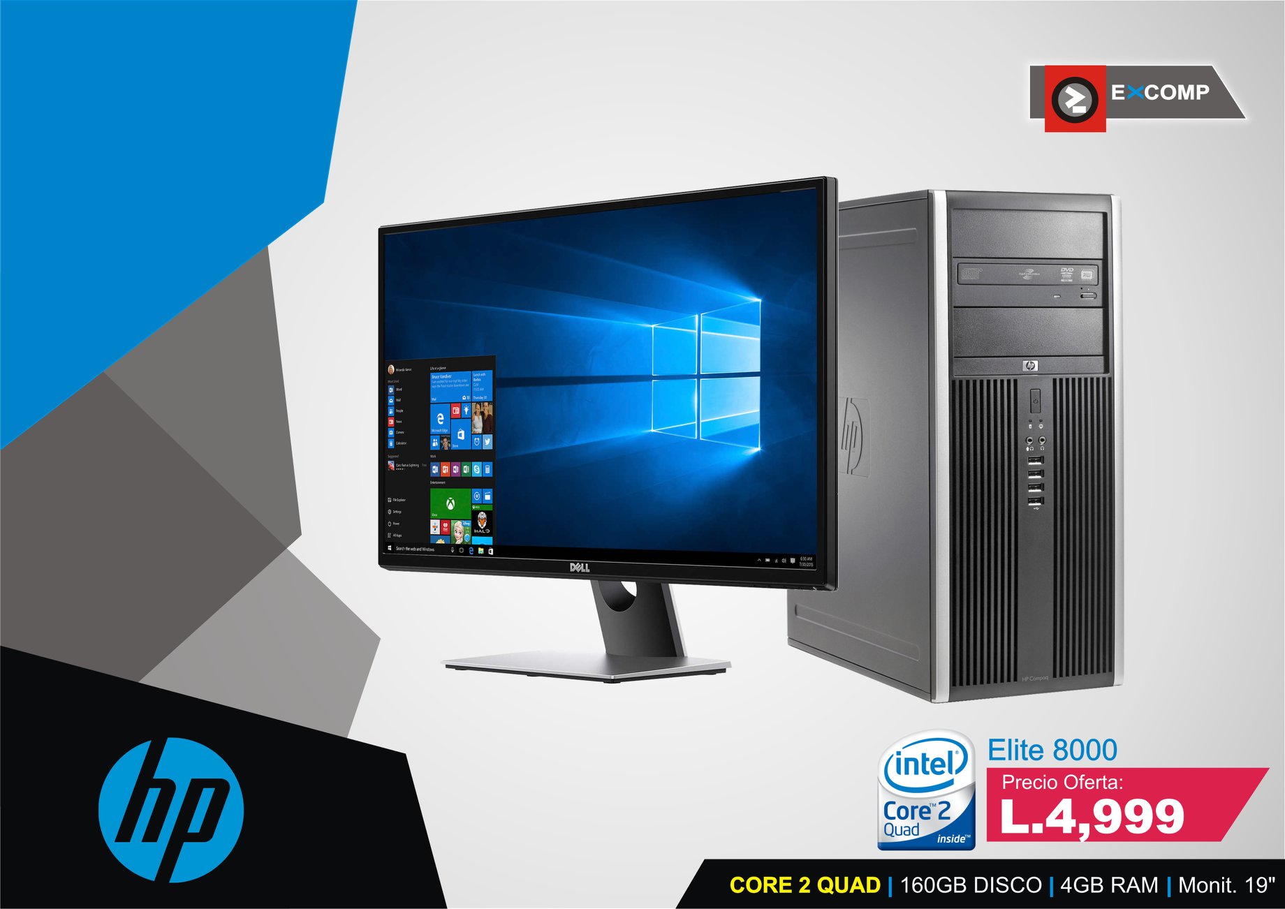 Excomp - 💣PROMOCIÓN EN COMPUTADORAS DE ESCRITORIO🔥...