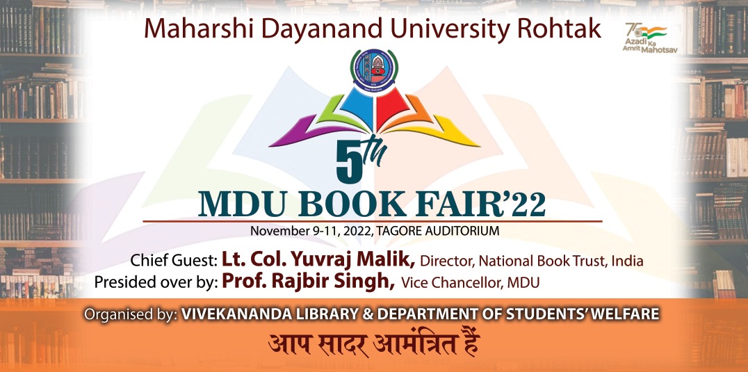 VIVEKANANDA LIBRARY MDU ROHTAK-124001