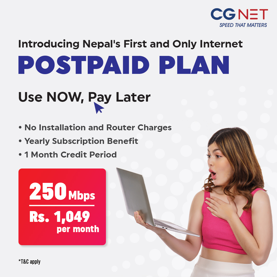 CGNET - CGNET POSTPAID PLAN: USE NOW, Pay Next Month! Get massive ...