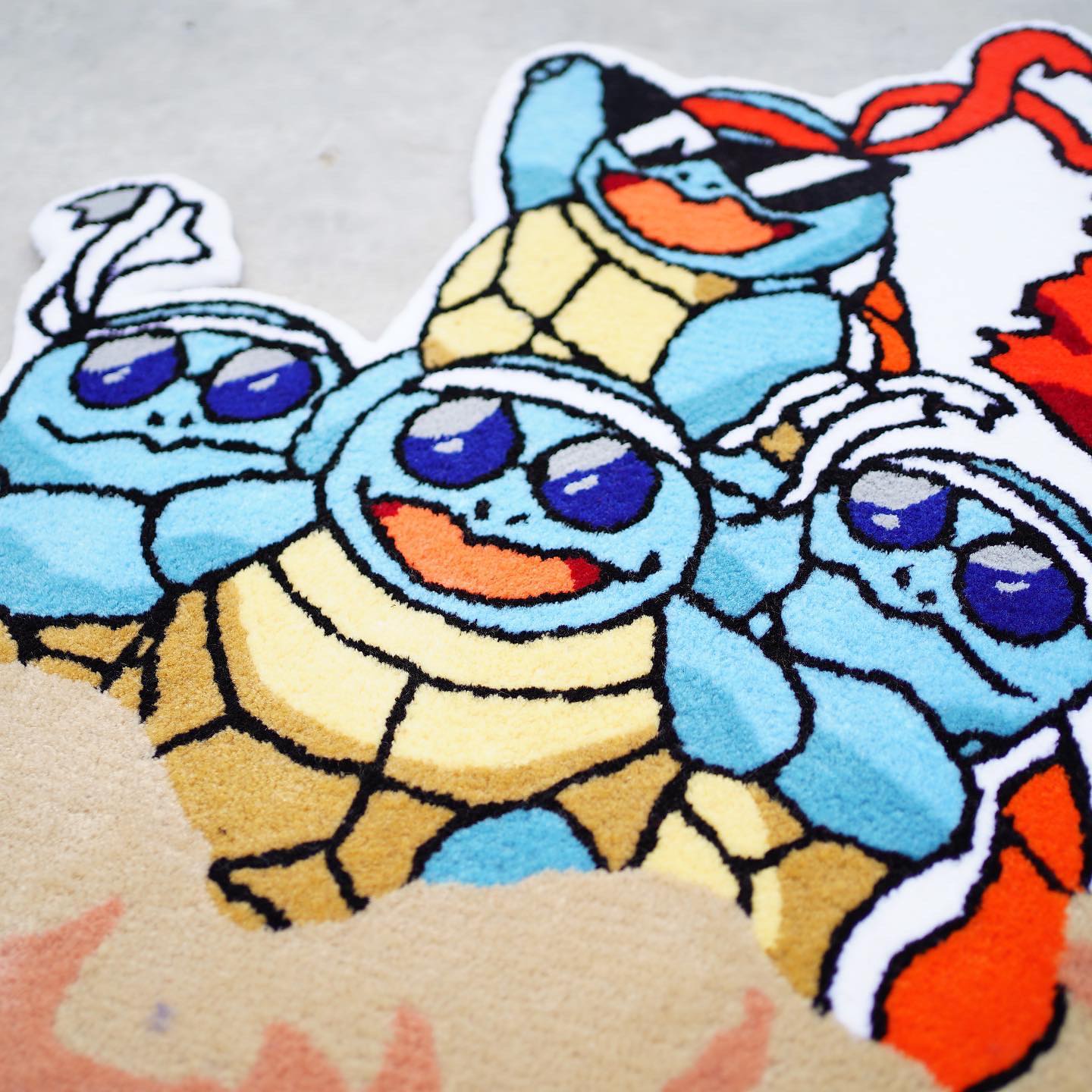 Fresh Squirtle Squad rug will solve your problem ?? How many 