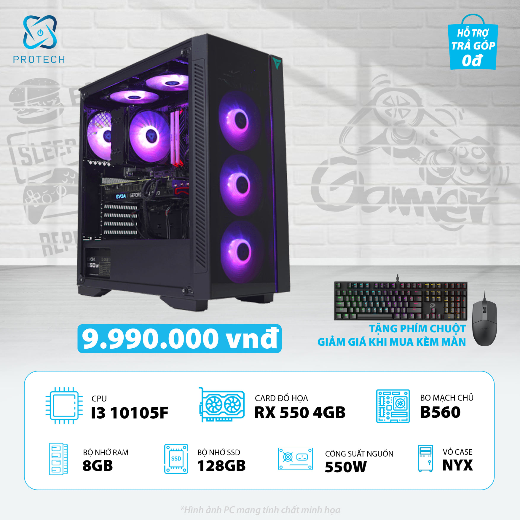 ProTech Computer - PC Gaming, Gaming Gear & Workstation - PC Gaming Giá ...