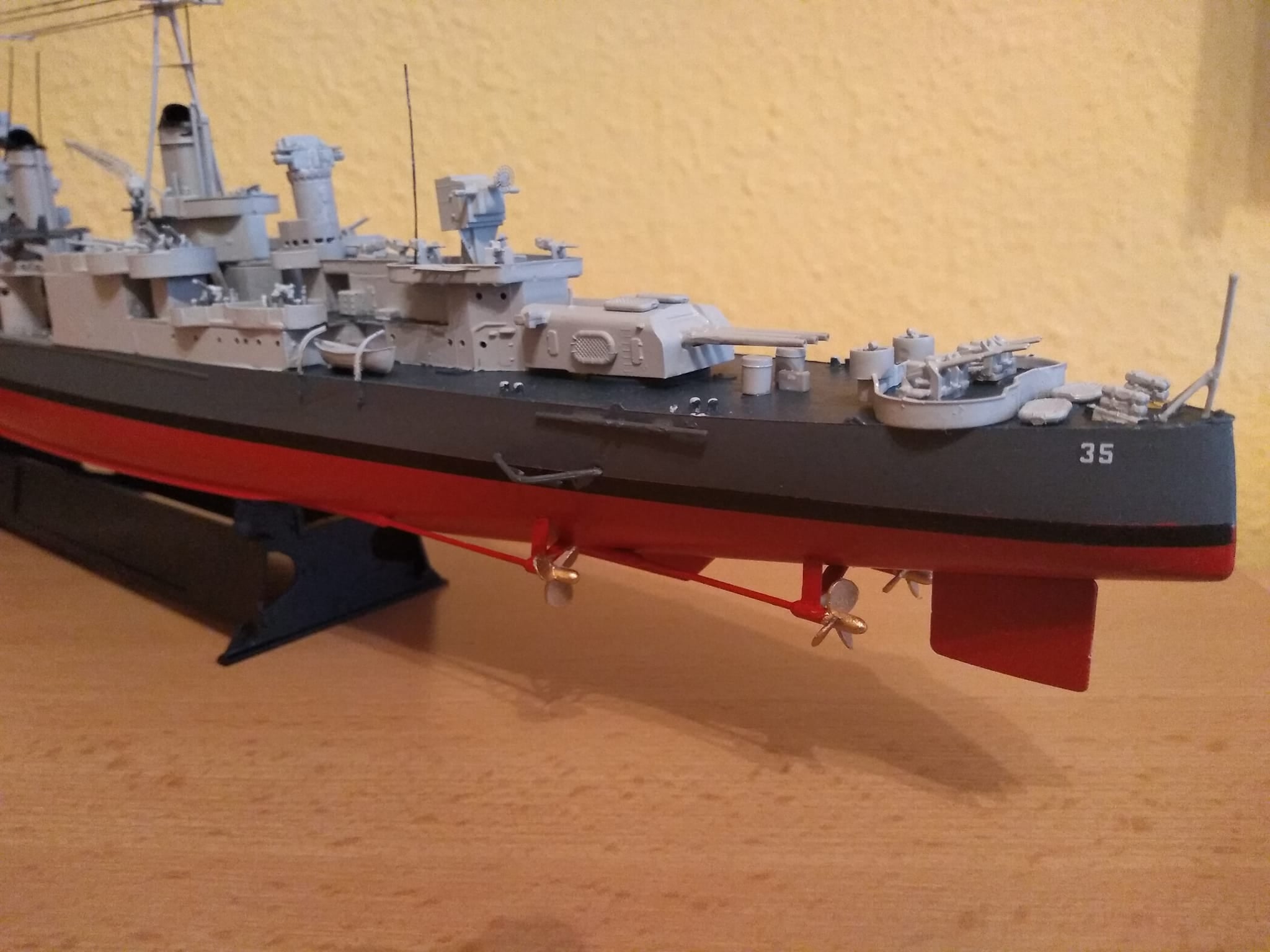 Advice for Trumpeter 1/350 USS Indianapolis model kit?
