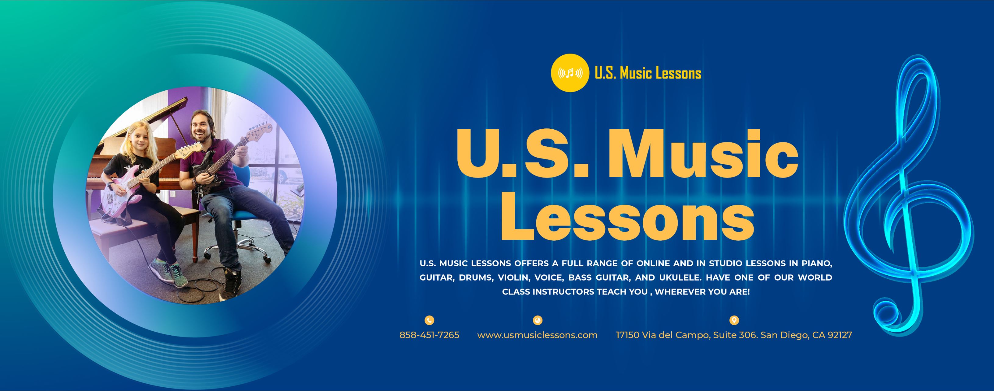 US Music Lessons | San Diego CA
