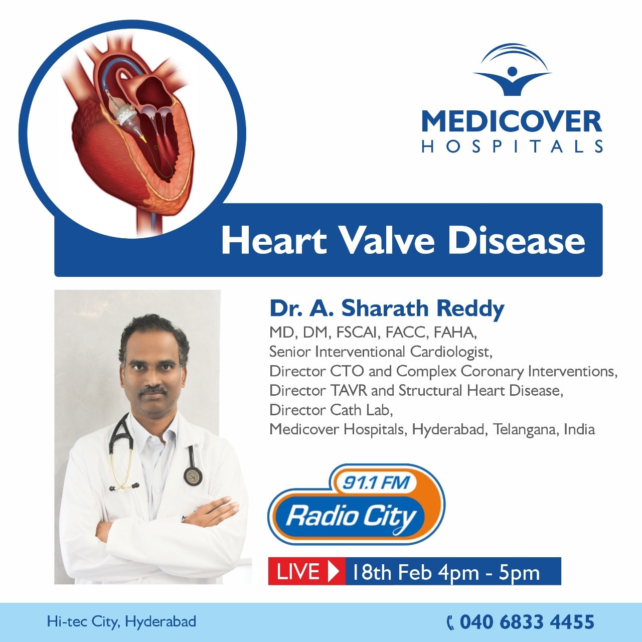 Dr. Sharath Reddy, Senior... - Medicover Hospitals