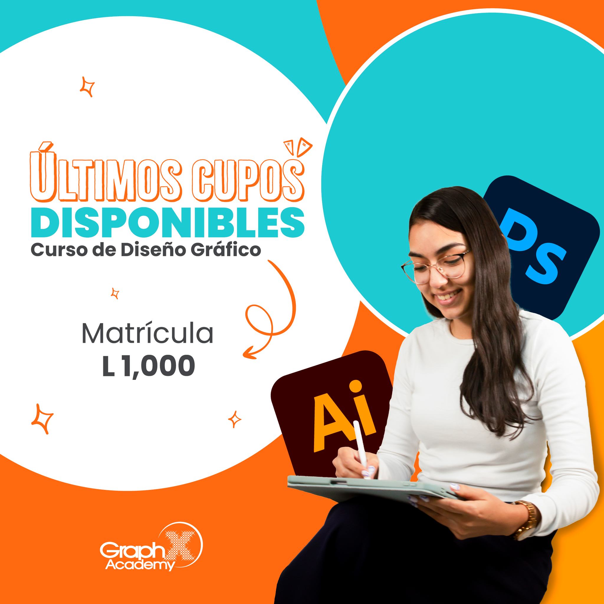 Graphx Academy - ¡🚨 Últimos cupos disponibles para... | Facebook