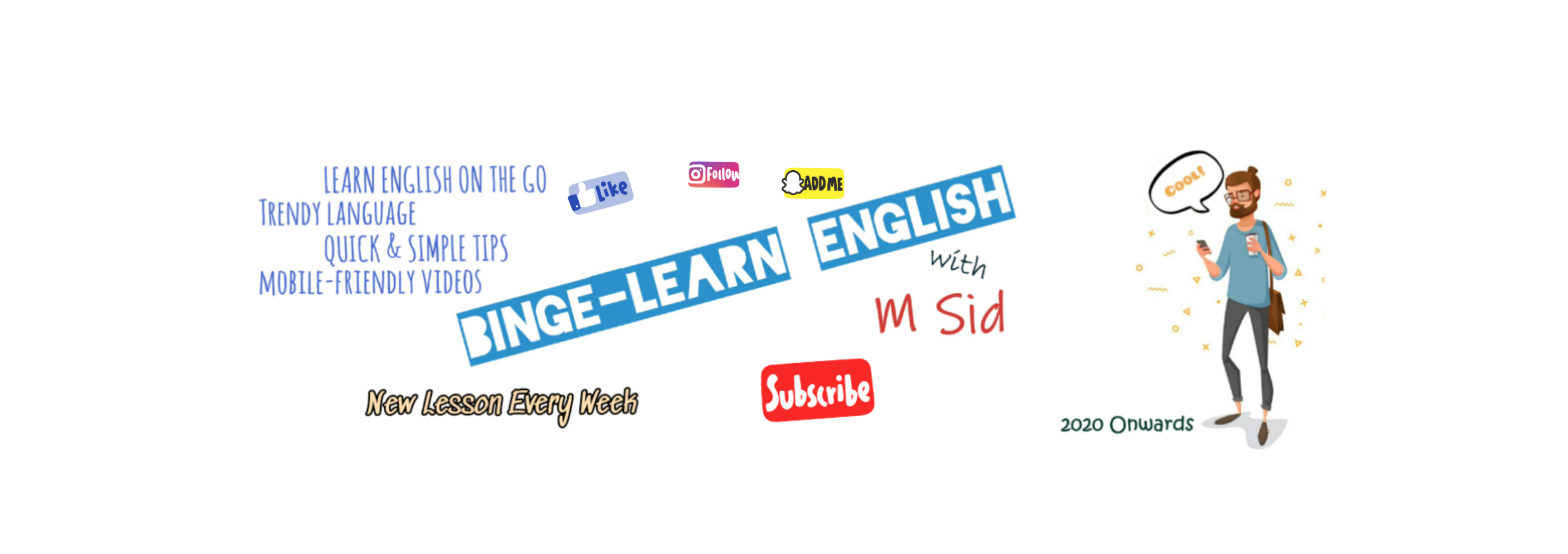 Binge-learn English with M Sid