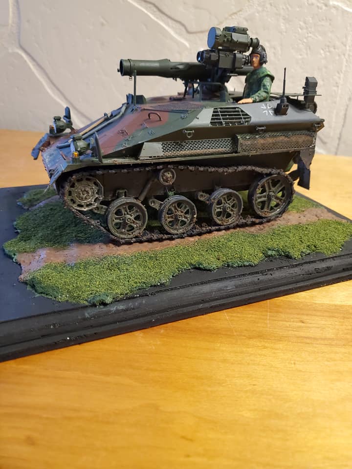 First time doing 1:16 🤟Takom Wiesel A1 TOW