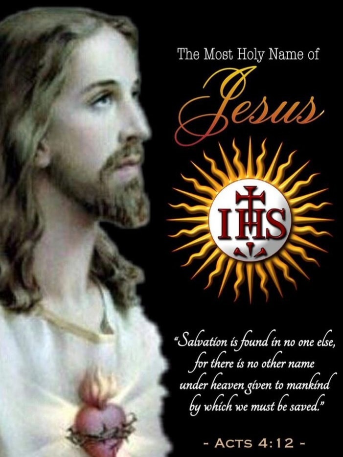 Today we celebrate the Feast of the Most Holy Name of Jesus... - NYPD ...