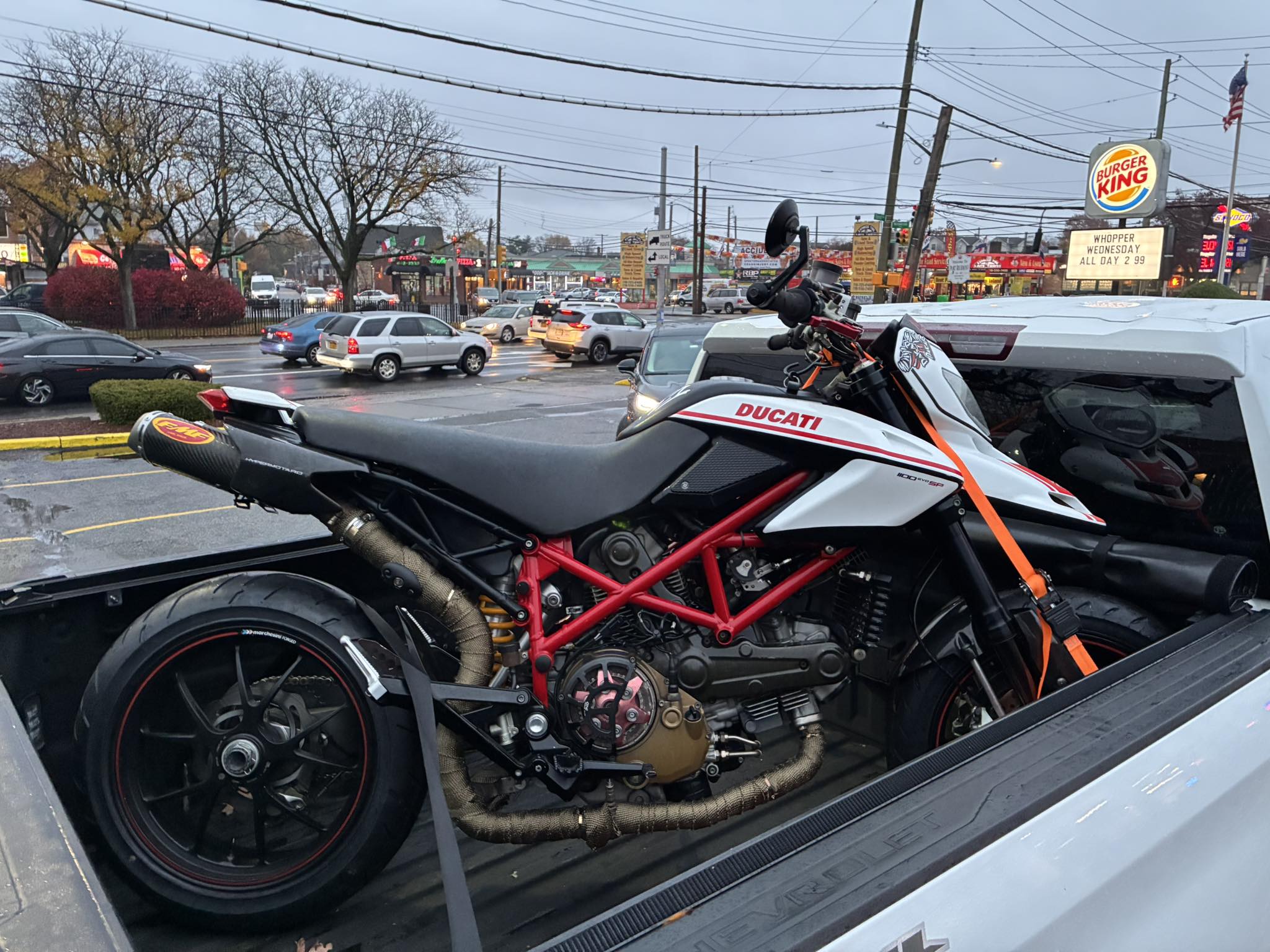 Looking for a front wheel for my newly acquired 2012 hypermotard 