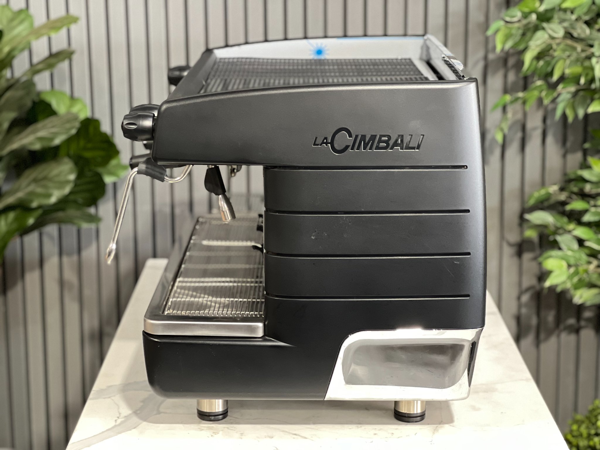 The world-renowned Italian coffee maker La Cimbali M23 UP is
