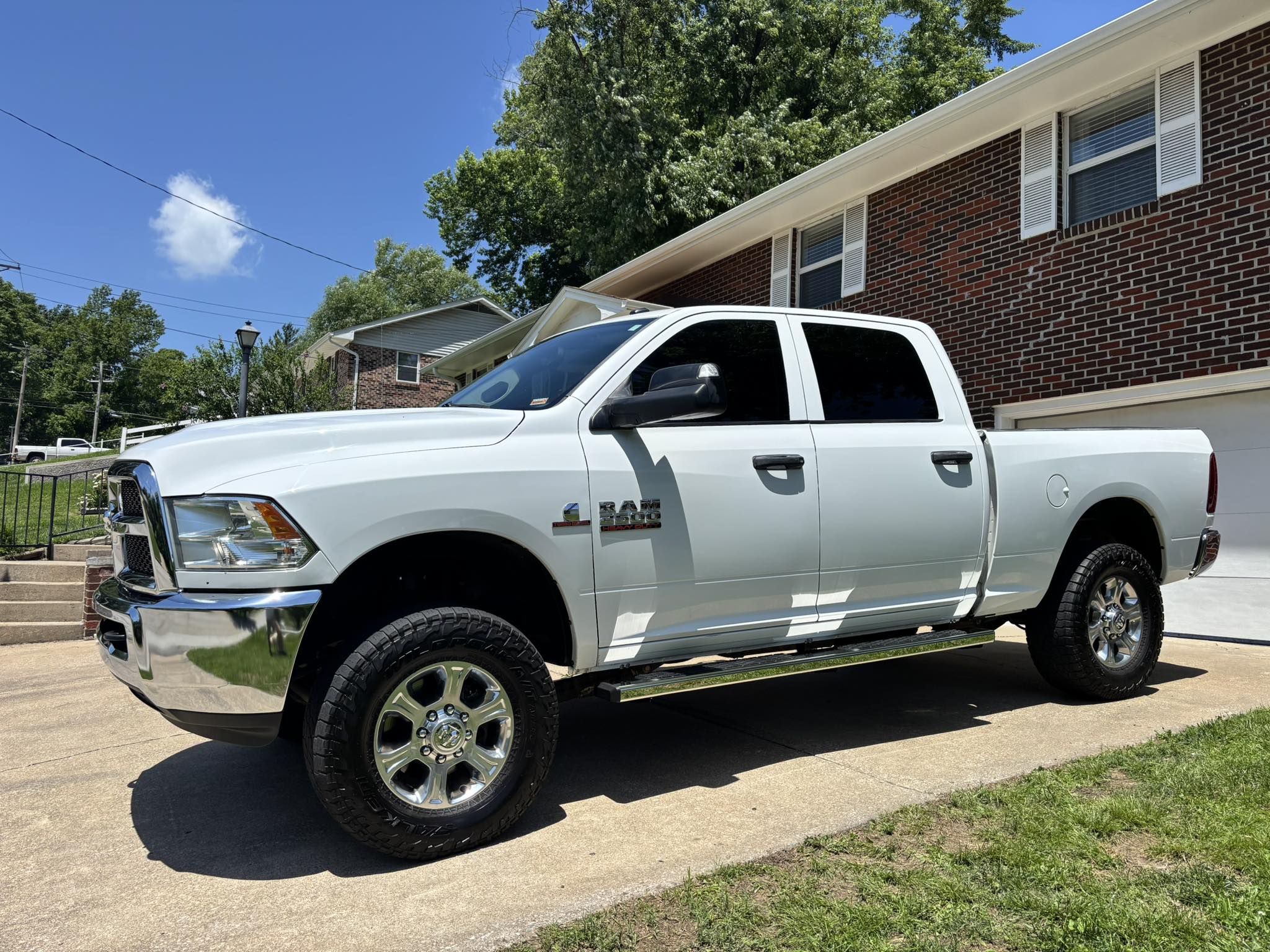 Ram 2500 4x4 Group | Thinking about putting white door handles on if ...