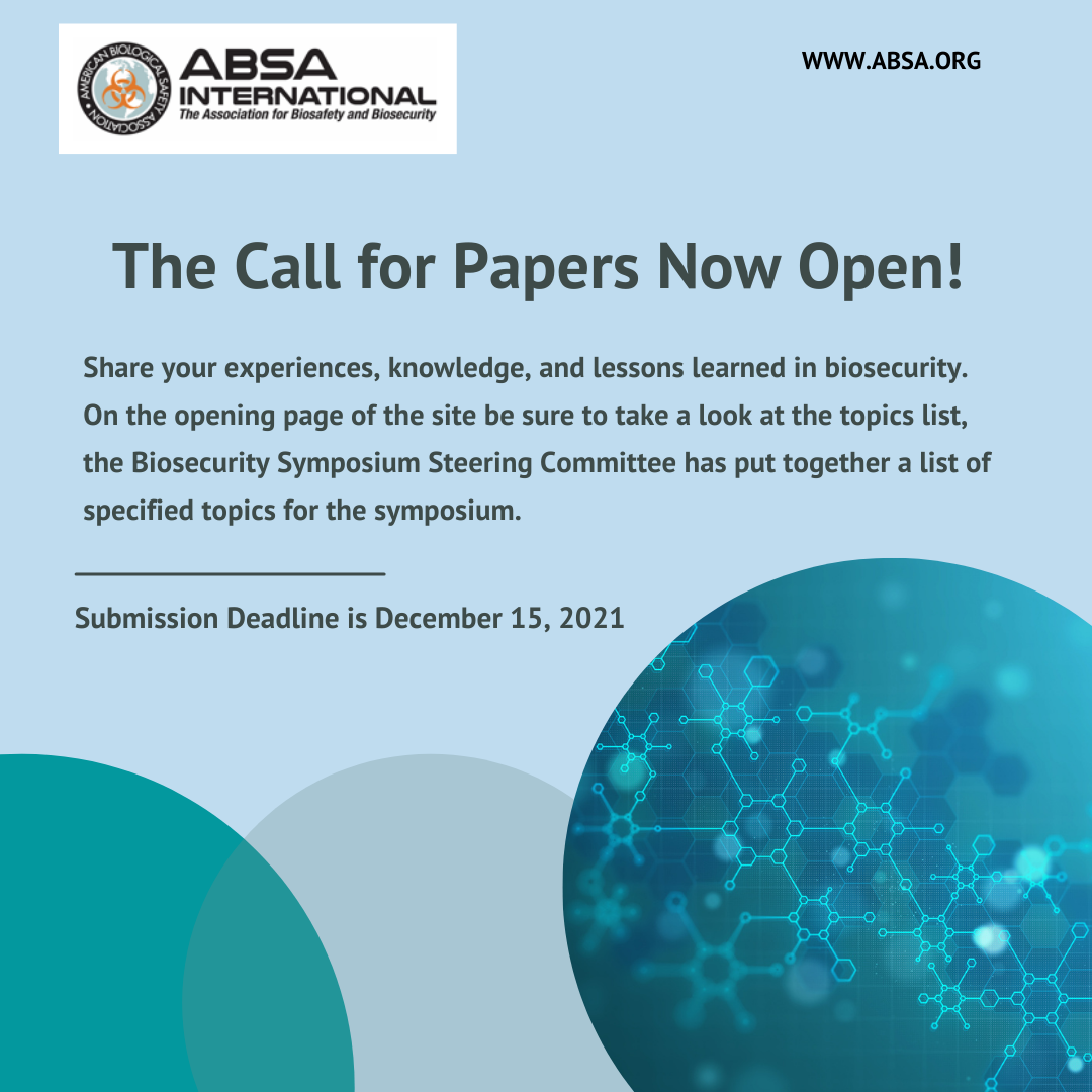 The Call for Papers is now open! The... - ABSA International | Facebook