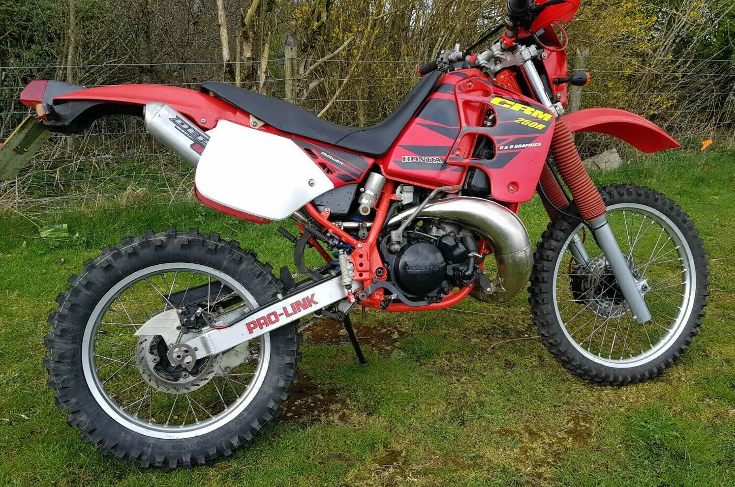 1989 Honda CRM250 Mk1 enduro bike. Remember these? For sale on 